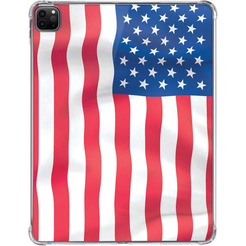 USA Flag iPad Pro 11in (2024) Clear Case